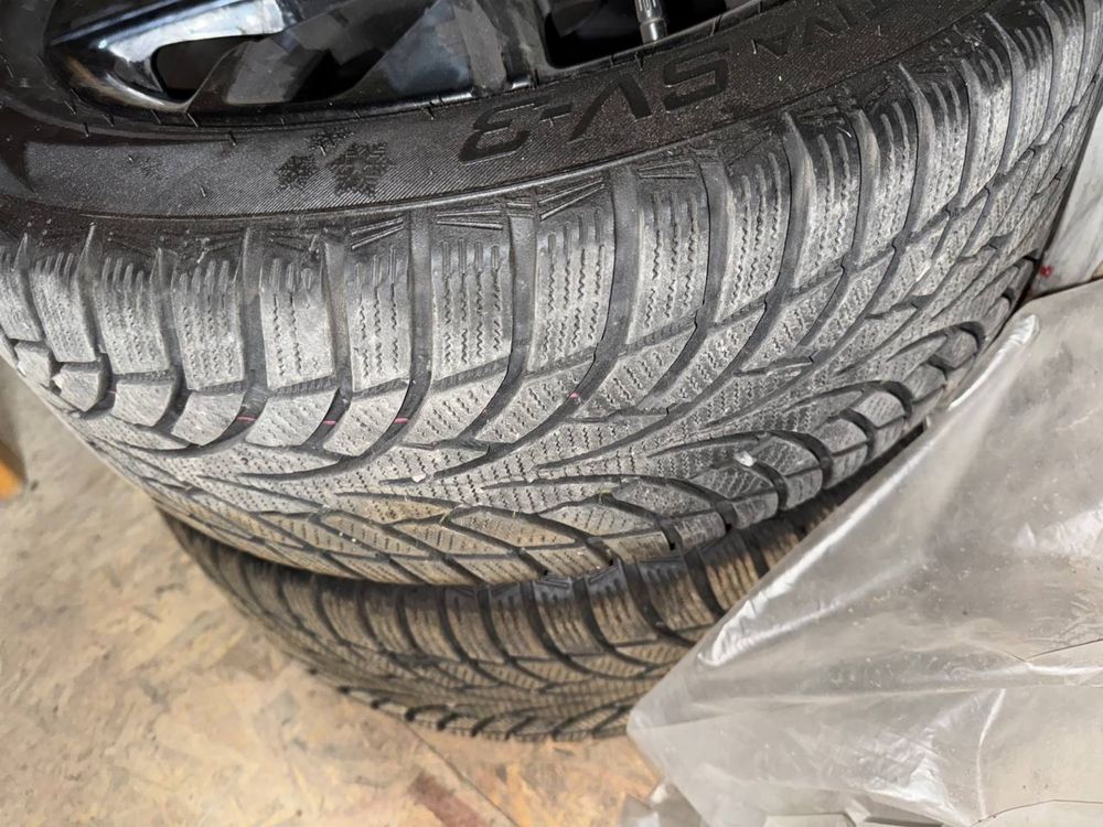 Tracker diski RedLine R17 (диски вместе с зимними шинами Nankang)