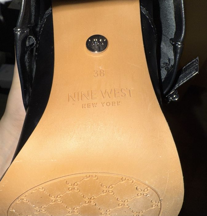 NINE WEST високи зимни ботуши (черни)