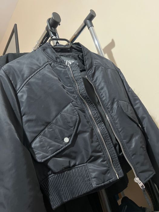 Черно яке Зара бомбър