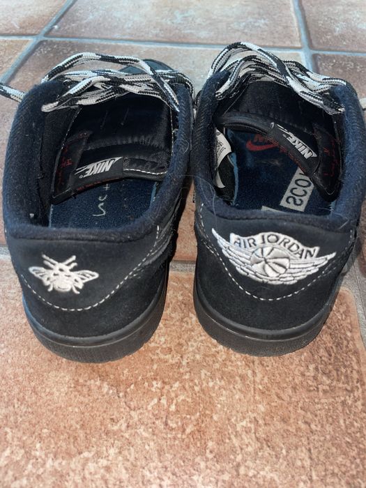 Jordan 1 Low Travis Scott Black Phantom