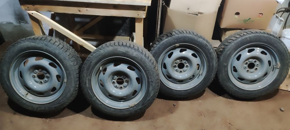 Зимние колеса в хорошем состоянии