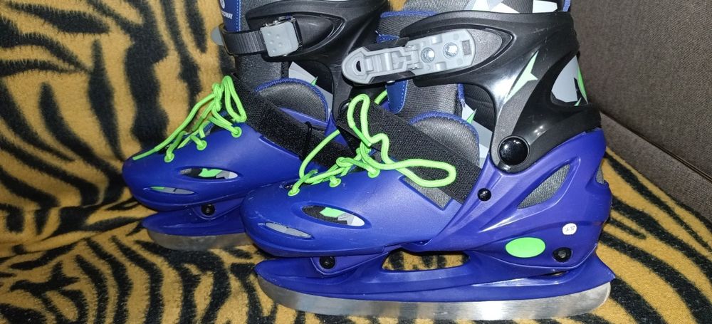 Коньки детские  синие