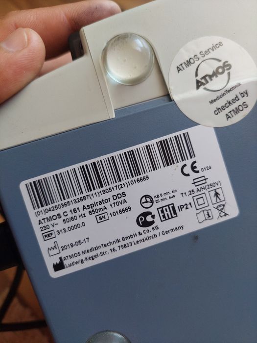 Aspirator,vacuum medical C161 ATMOS ,functional