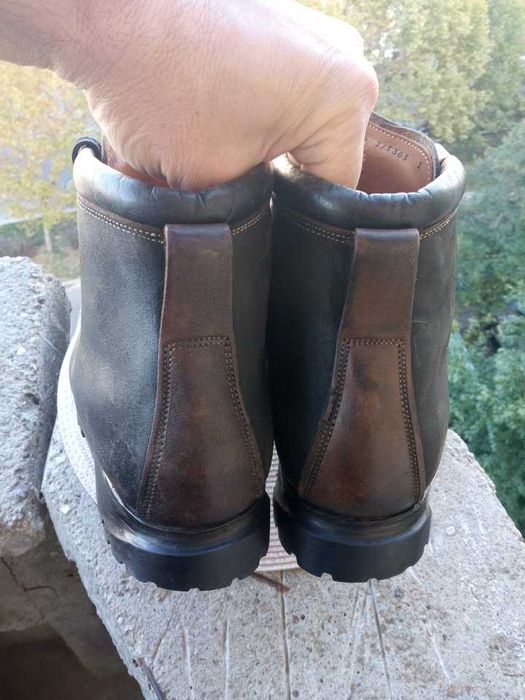 Bocanci piele Minerva, mar. 45 (29½ cm)