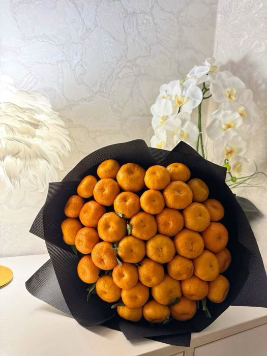 Мандариновый букет самые низкие цены Алматы