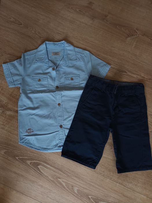 Детски лот Lcwaikiki риза и къси панталони размер 110 - 116 см