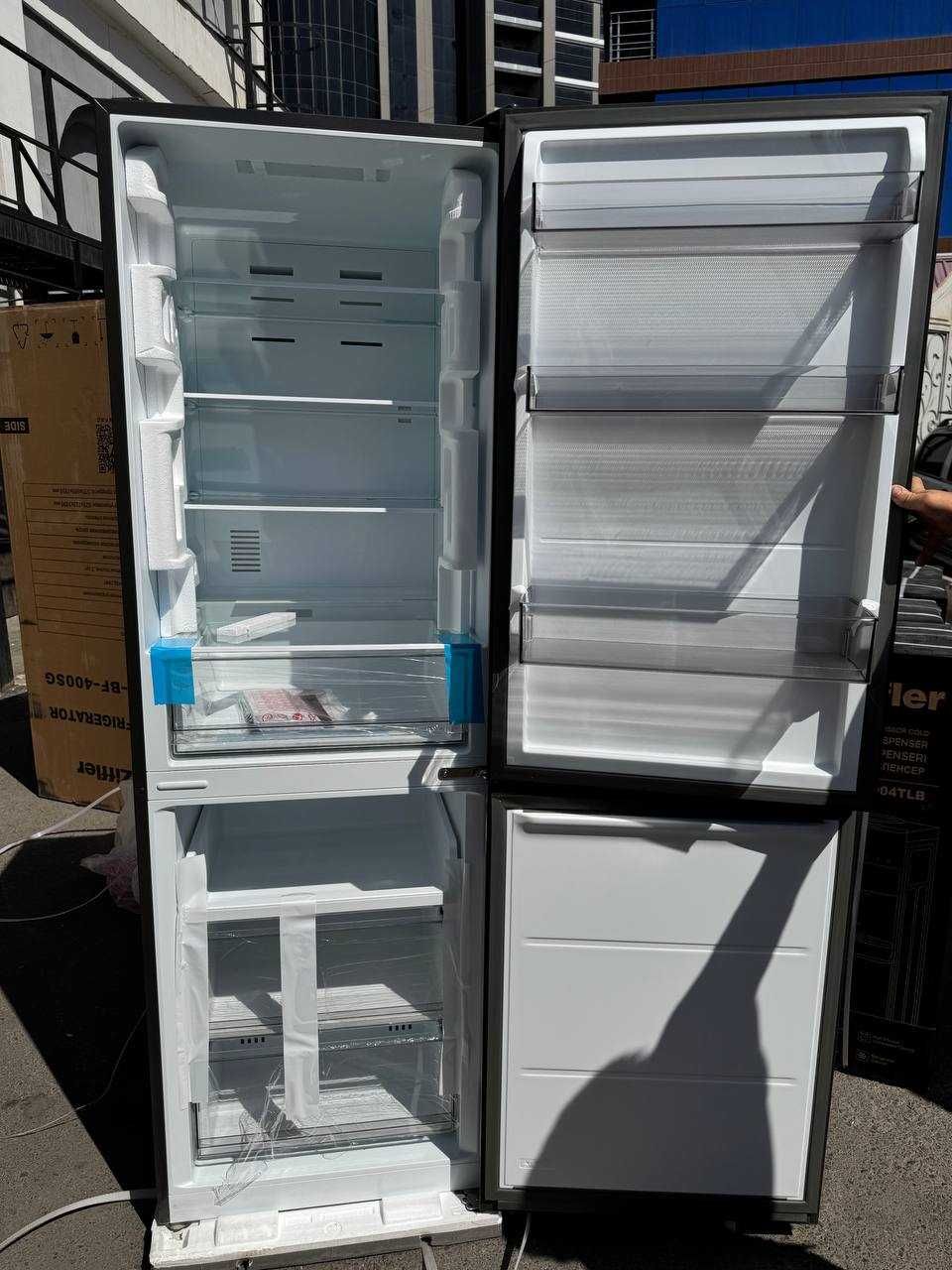 Холодильник Ziffler RFBF400SG Inverter 409L No Frost