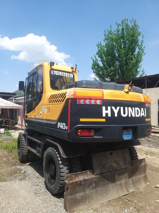 Услуги экскаватора хундай 140 гидромолот .узкий ковш. опотный оператор