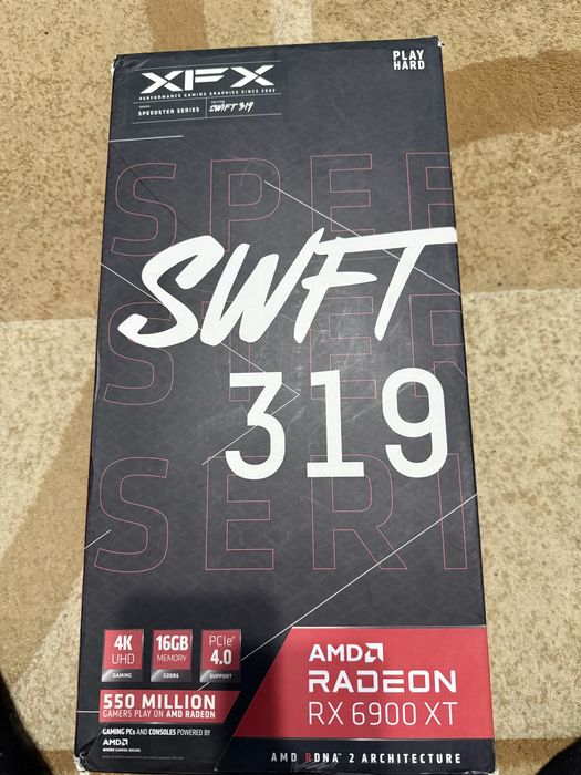 Продавам Rx 6900xt xfx swift core