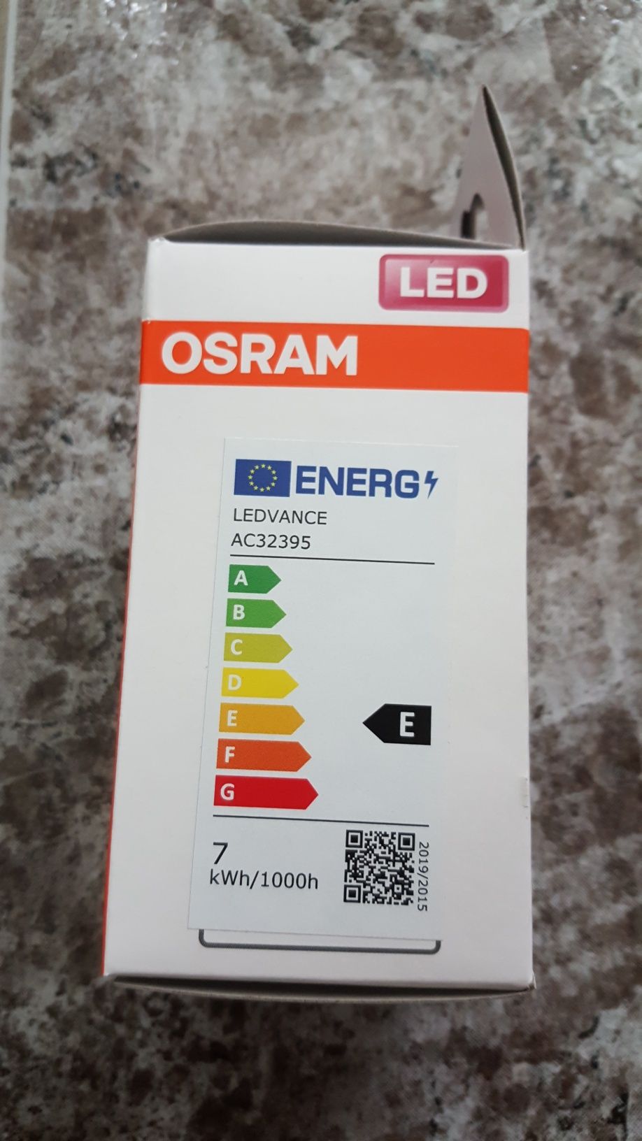 Osram и V-tac led крушка