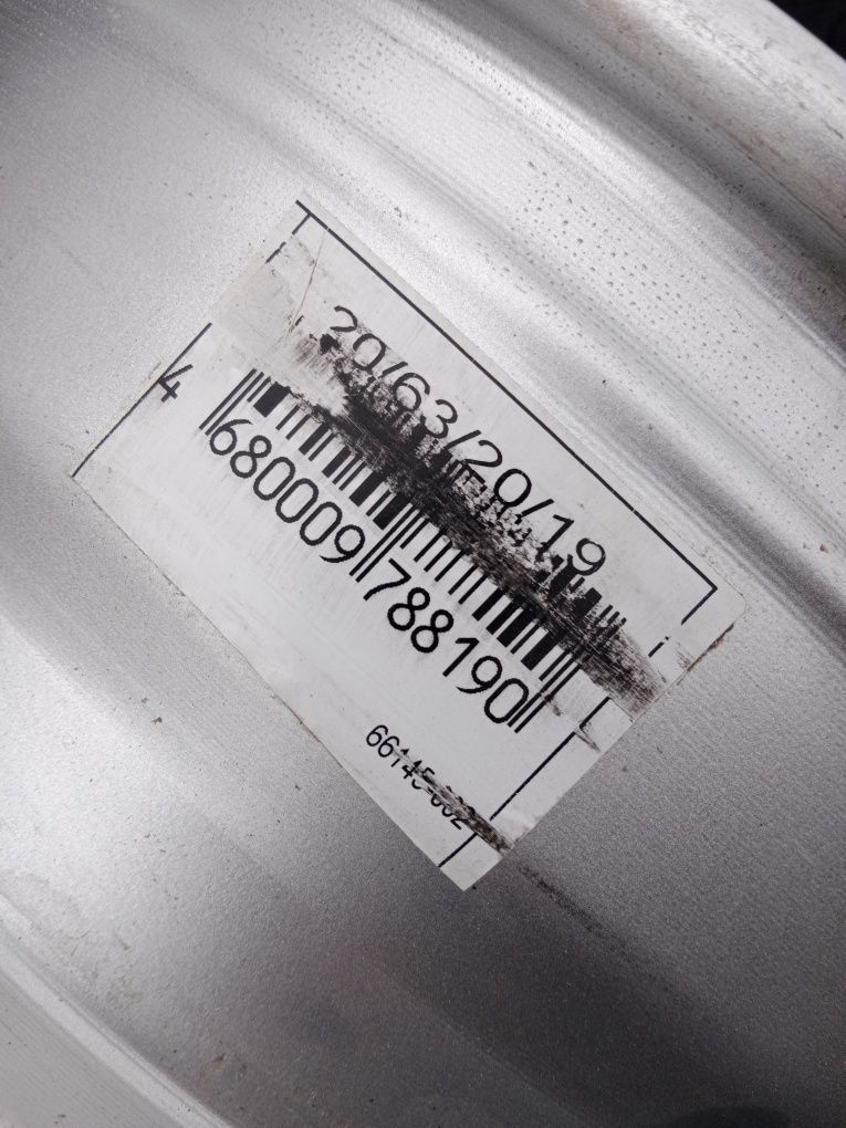 R16 диска Трекерга круга тушади 5+105