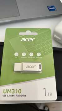 Acer USB 3.2 Flash Памет 1TB UM310 скорост на писане 120MB