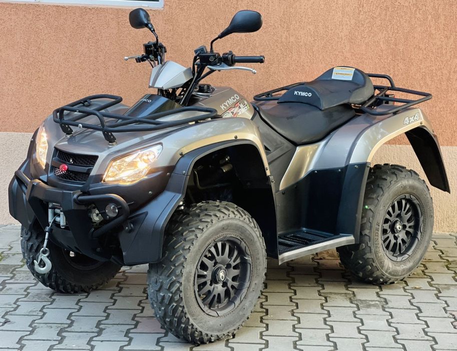 Atv Kymco MXU 450cc EFI 4x4  LONG / 1540km/ Recent adus - Stare NOUĂ !