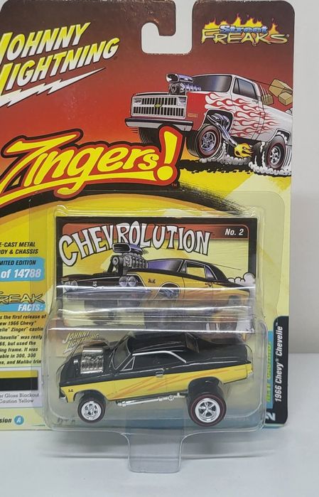 Machetă 1966 Chevy Chevelle 1/64 Johnny Lightning
