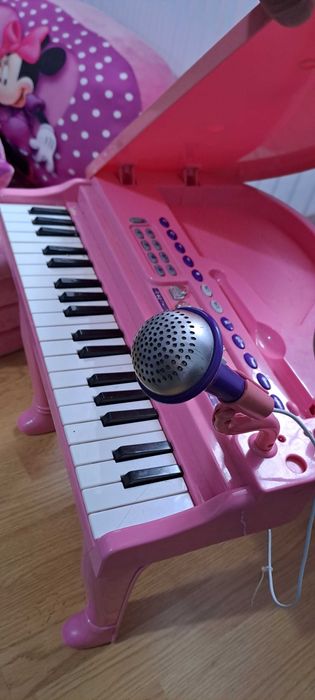 Pian de vanzare cu microfon