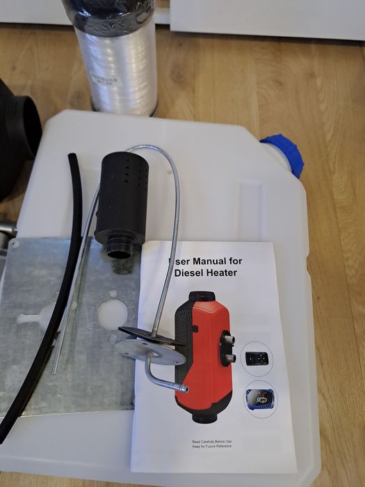 Суха дизелова печка 8kw