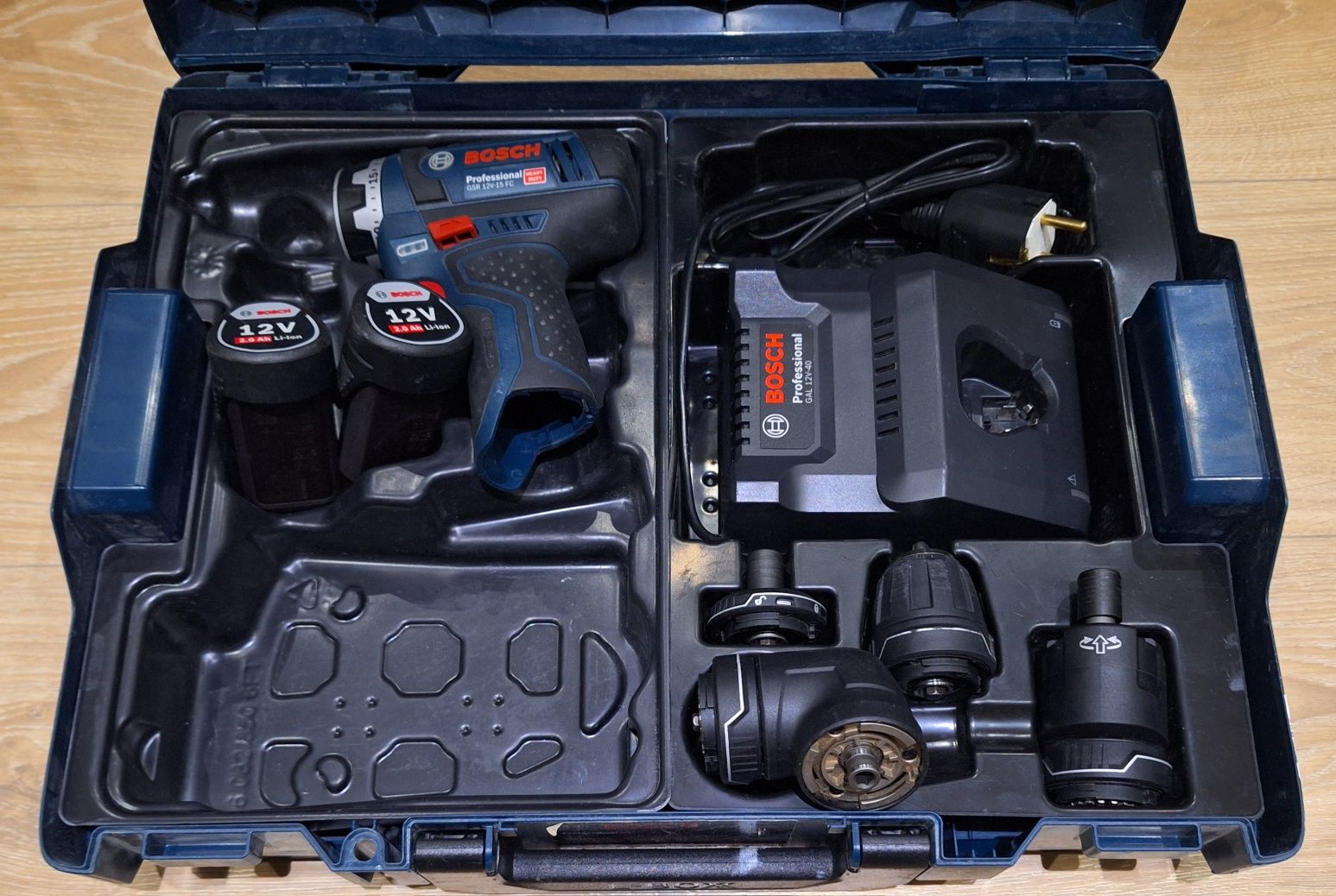 Акумулаторен винтоверт Bosch GSR 12V-15 FC Professional, 12V, 30Nm