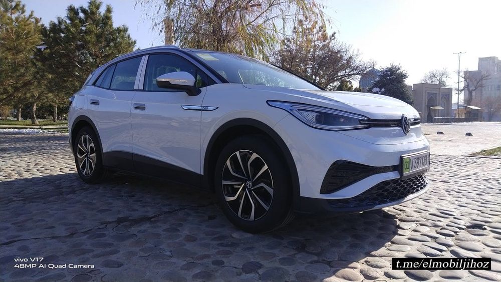 Volkswagen id4 X  Xolati zor, Toshkentda yurgan
