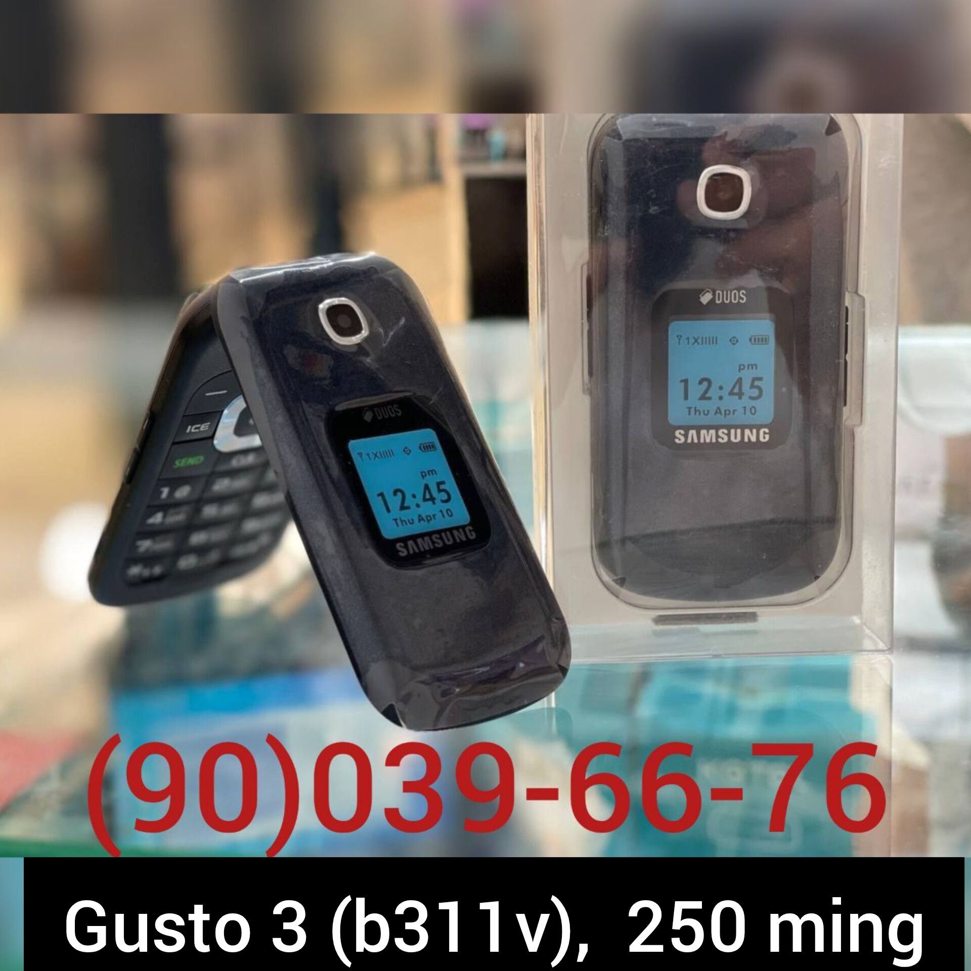 Samsung Gusto 3 (b311v), Har hil knopkali tella Sotuvda.