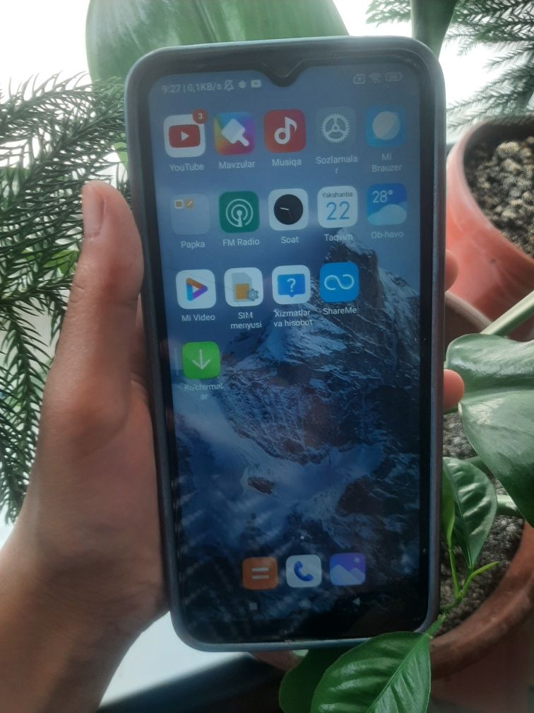 Redmi 9 A holati ideal srochna aloqaga chiqilar