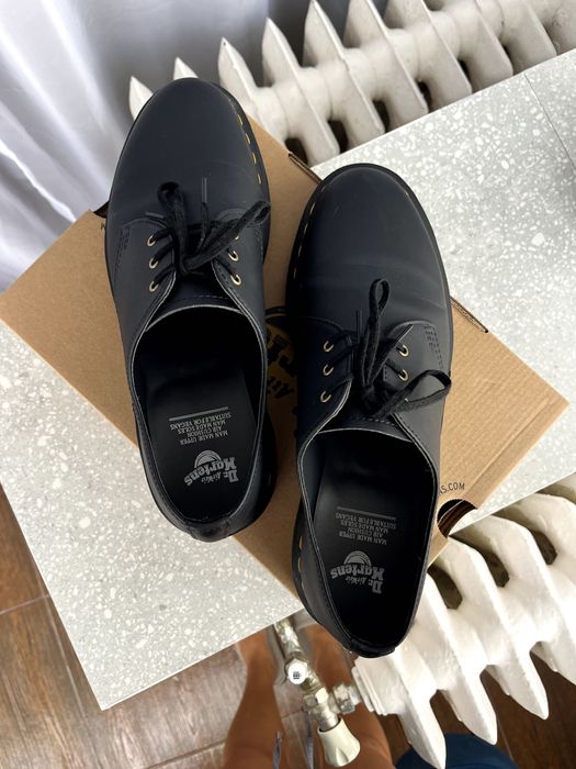 Pantofi originali de piele Doctor Martens Dr. Martens marimea 44