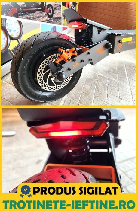 Frana Hidraulica: KuKirin G4 Trotineta Electrica, Model Electric