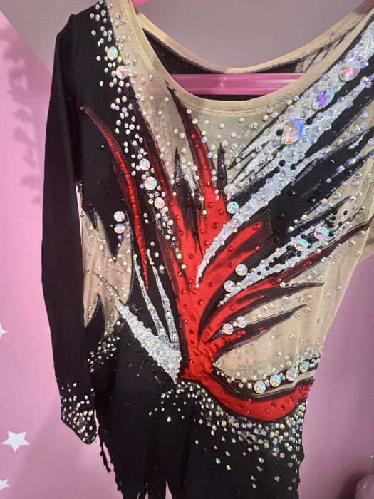 Трико за художествена гимнастика 128,130 см