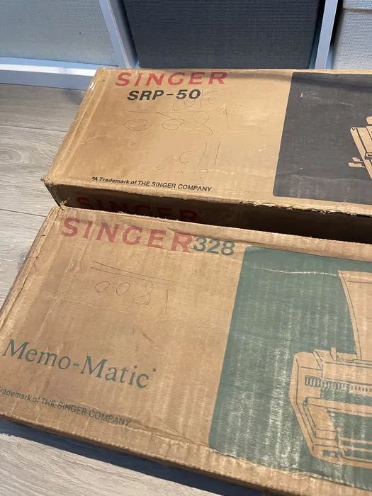 Masina tricotat SInger SRP 50 si Memo Matic Singer 328