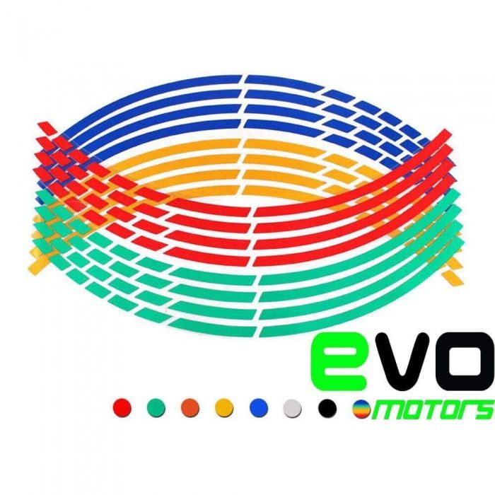 Banda Roti Rimstripes Auto Moto Reflectorizanta 17' jante streaps A017