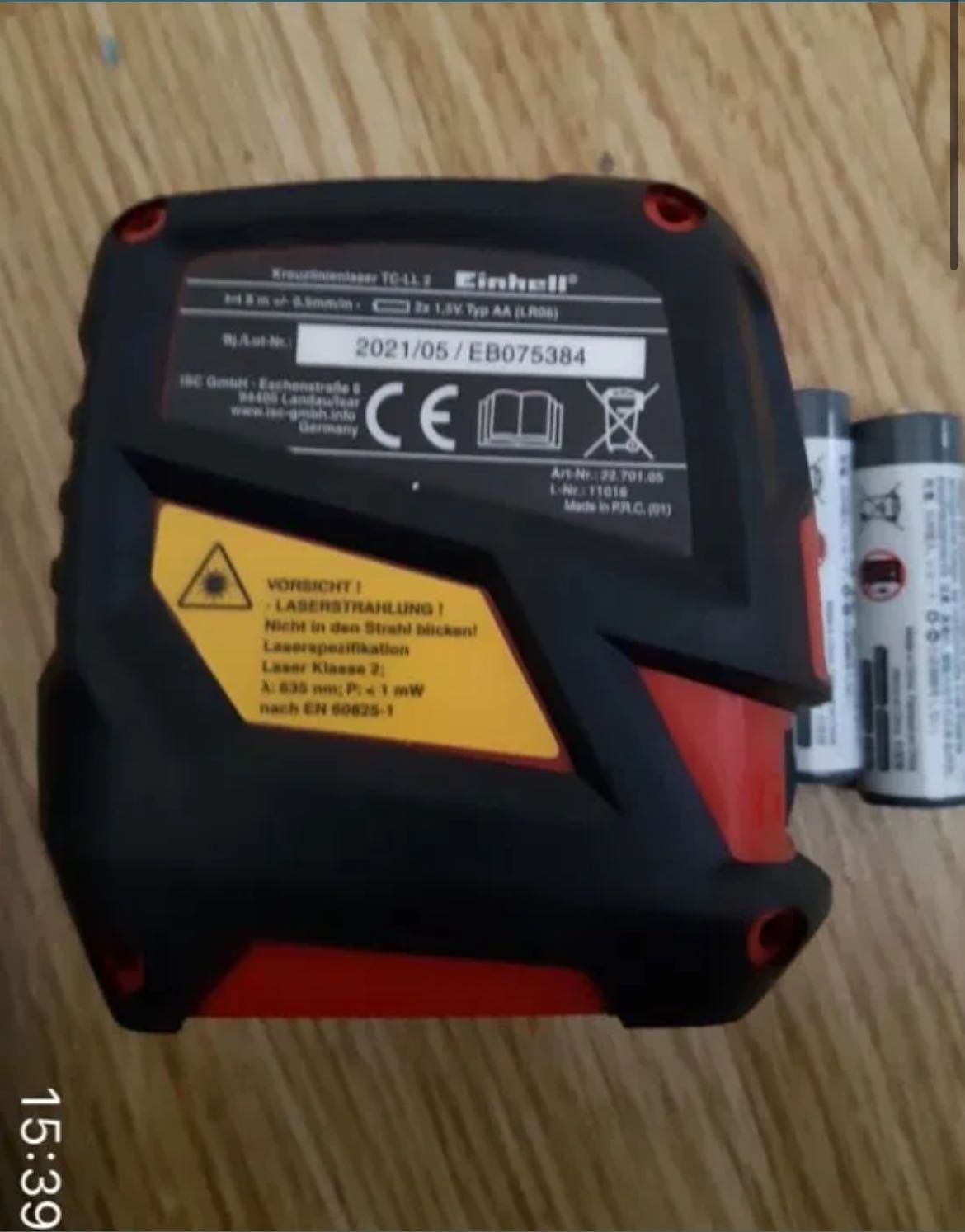 Nivela cu laser in cruce Einhell TC-LL 2 2270105
