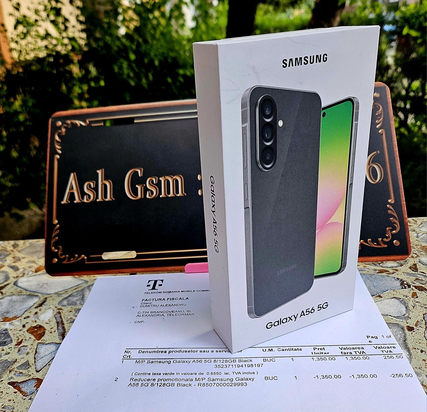 Samsung A56 sigilat