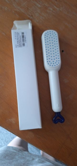 Perie de par din silicon