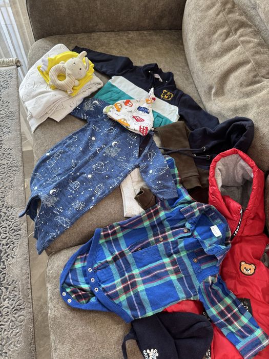 Одежда и обувь для мальчика рост 68-86