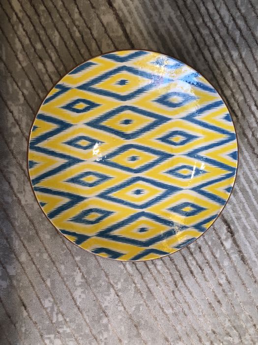 Узбекская большая тарелка для бешбармака