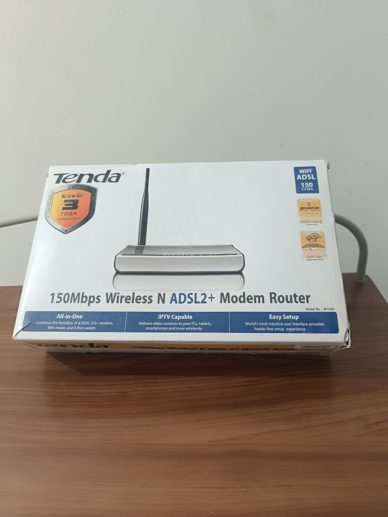 Tenda 150 Mb/s Modem Router, модем