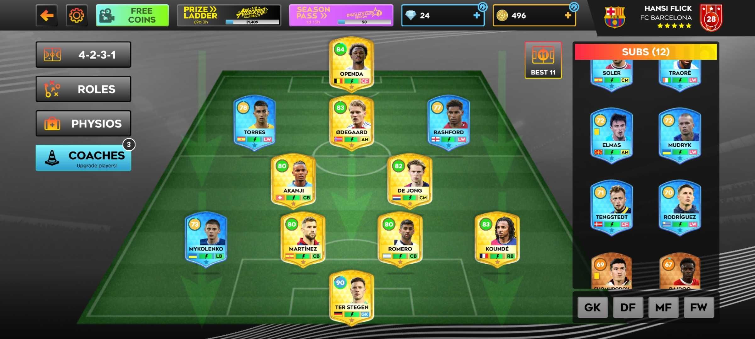 dls 25 account sotiladi!