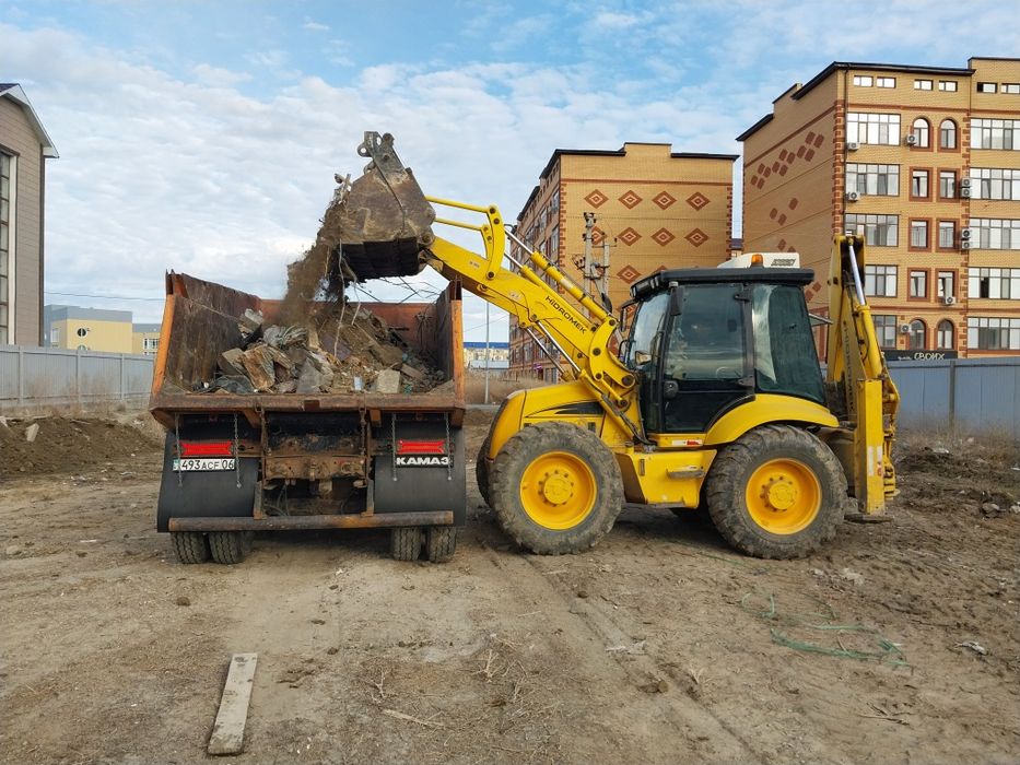 Вывоз Строительного мусора, Снос домов, Услуги Камаз, Трактор, Грузчик