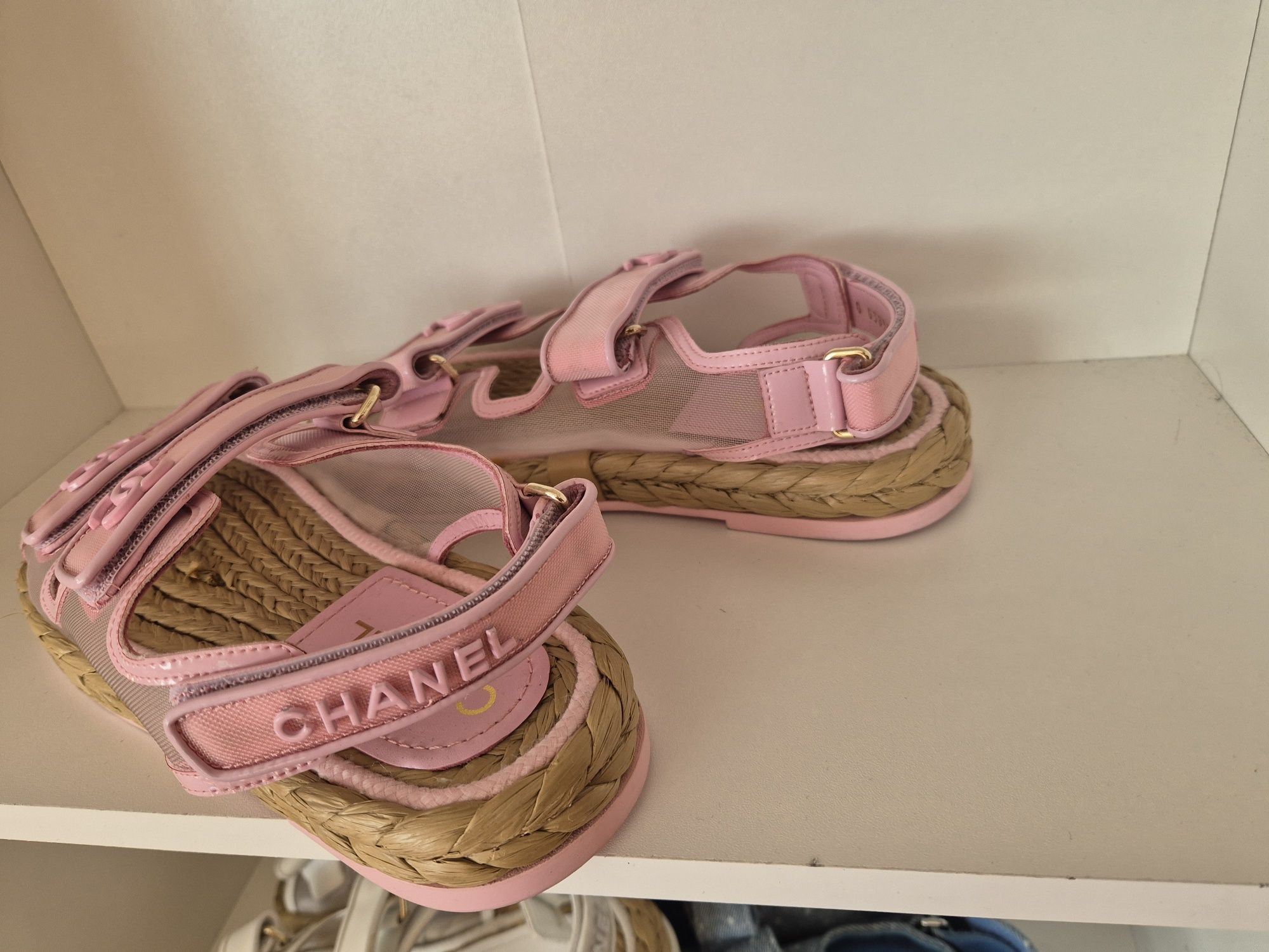 Chanel сандали ест.кожа