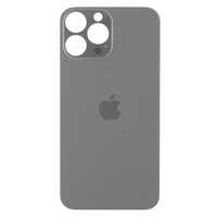 Sticla spate carcasa iPhone 13 Pro Max, Graphite, Big Hole, Lidar S...