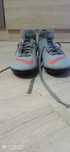 Ghete fotbal/rugby  Nike mercurial culoare gri