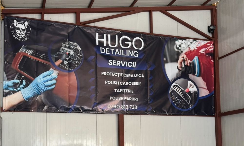 Detailing profesional  Tapiterie Ceramica Polish Polimerizare Faruri