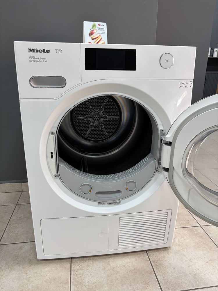 Miele TWR 860 WP EcoSpeed Steam  Сушилня с термопомпа 9 кг./24 мес гар