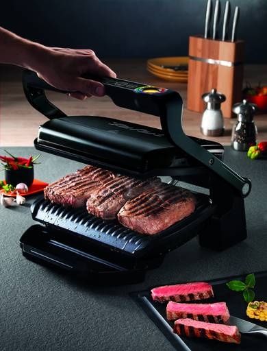 Нов контактен грил/преса TEFAL OptiGrill+ GC712834 бездимен