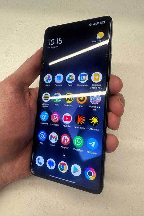 Смартфон Poco F5 12 ГБ/256 ГБ (черный)