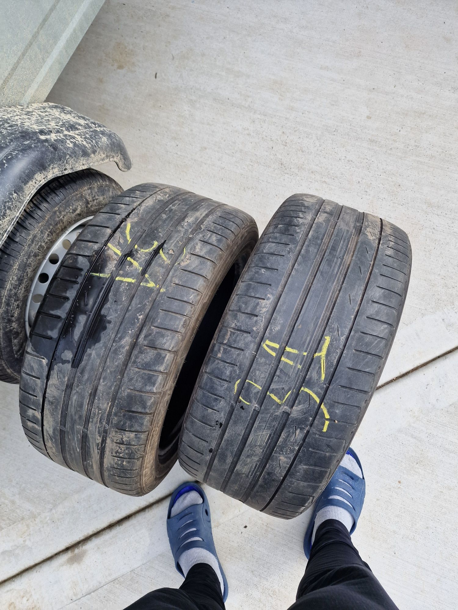4 броя Летни гуми Hankook 245/45/17 17 инча/цола DOT 2021