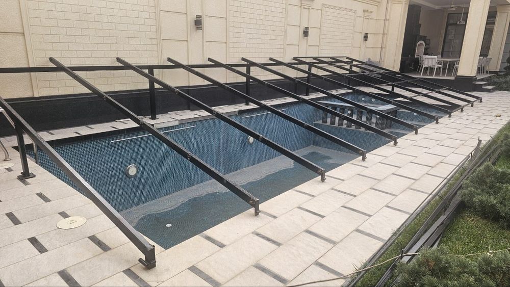 Тент баннер установка