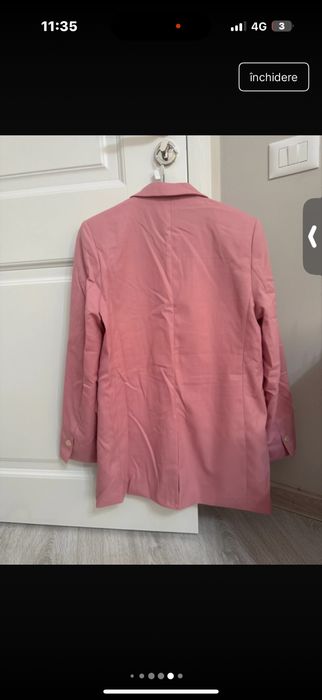 Costum h&m, marime xs, nou cu eticheta