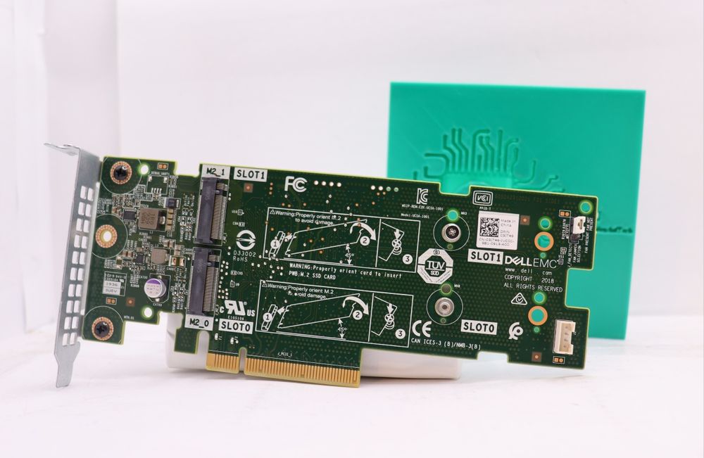 Dell BOSS-S1 Card 2 x m.2 SATA SSD Low Profile 3JT49 pt Gen 14/15