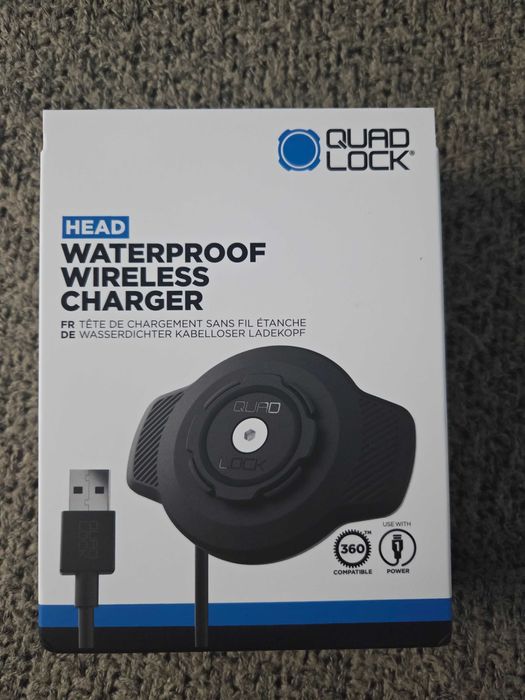 Incarcator wireless quad lock