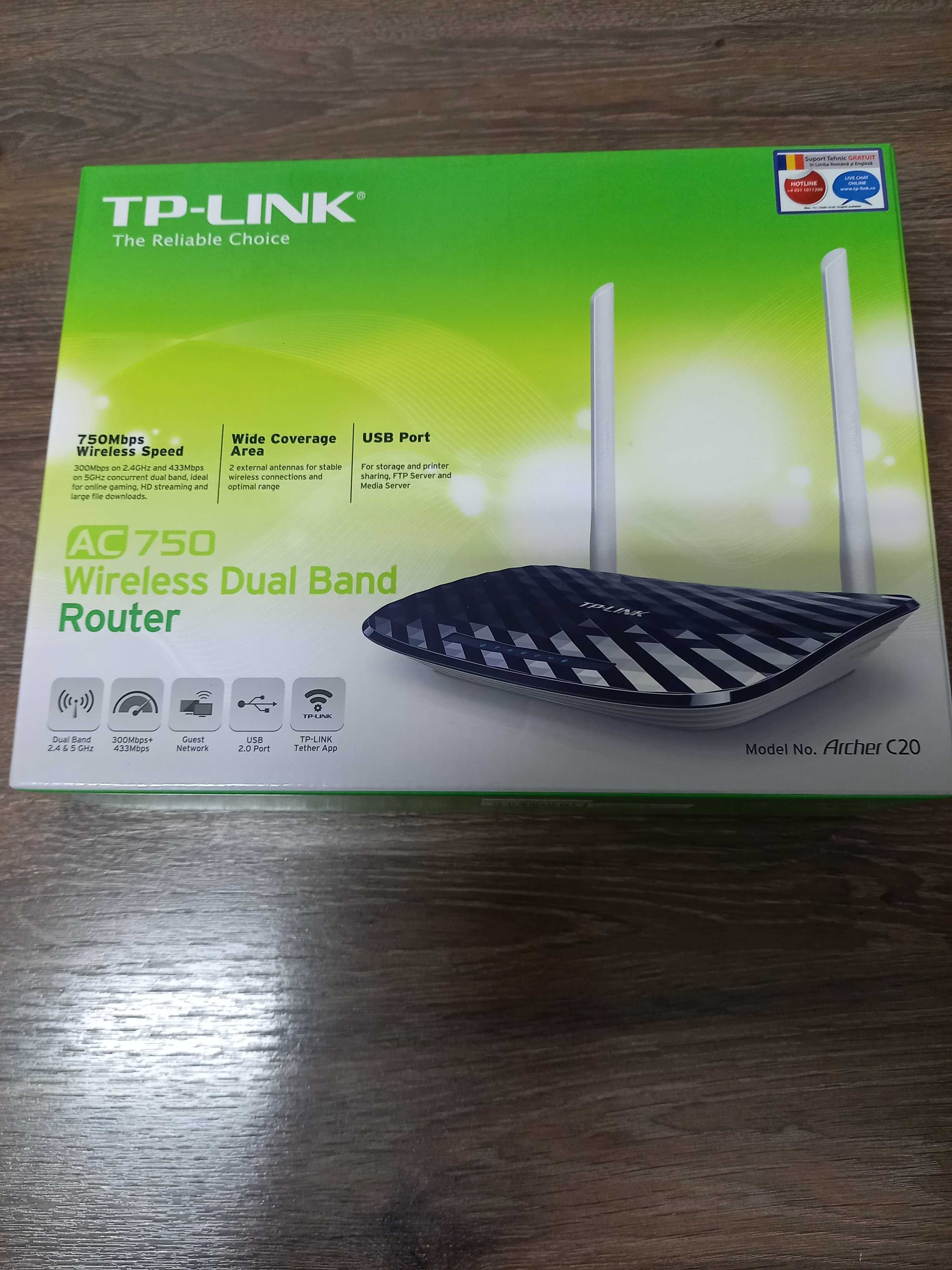 router wireless tp-link archer c20